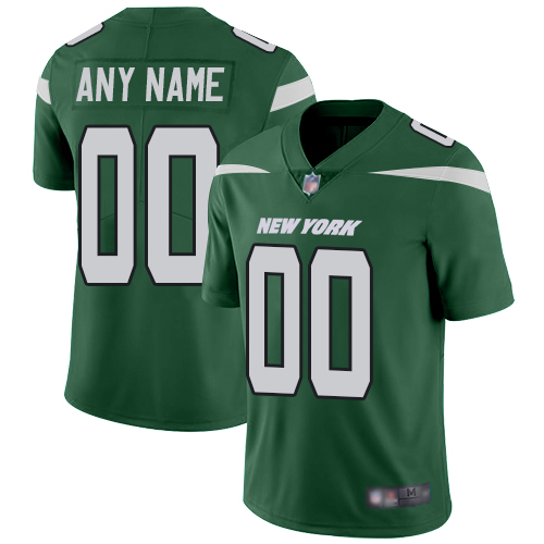 Limited Green Men Home Jersey NFL Customized Football New York Jets Vapor Untouchable